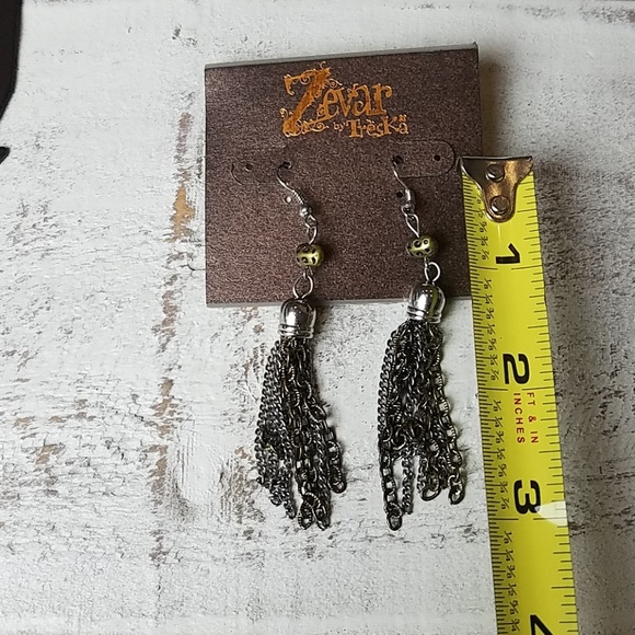 2/$12 NWT Zevar by Treska dangle earrings - Picture 2 of 2